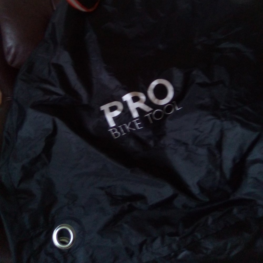 Waterproof motorcycle/bicycle cover